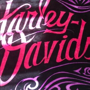 Harley Davidson blanket